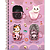 Caderno Espiral Capa Dura Purrfect Cats 80 Folhas Tilibra - Imagem 5
