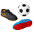 Borracha Futebol Com 3 Unidades BO2108 Brw - Imagem 2