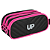 Estojo Triplo UP4YOU Preto E Pink ET49595UP-PT Luxcel - Imagem 1