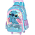 Mochila De Rodinhas Stitch Azul UP4YOU IC42412SC-AZ Luxcel - Imagem 1