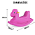 Cavalinho Gangorra Huppa Huppa Pink 8041 Homeplay - Imagem 2