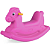 Cavalinho Gangorra Huppa Huppa Pink 8041 Homeplay - Imagem 1