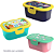 Lancheira Infantil Com Tampa Fixa 350ml Potte - Imagem 1