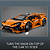 Lego Technic Lamborghini Huracan Tecnica Laranja Laranja 806 Peças 42196 - Imagem 2