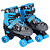 Patins Roller Ajustável G 38 Ao 41 Com Acessórios DMR6550G Dm Toys - Imagem 1