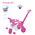 Triciclo Butterfly Sem Som/Luz Pink 2571 Magic Toys - Imagem 2