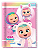 Caderno Brochura Capa Dura Cry Babies 80 Folhas Credeal - Imagem 3