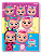 Caderno Brochura Capa Dura Cry Babies 80 Folhas Credeal - Imagem 4