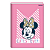 Caderno Brochura Capa Dura Pequeno Minnie 80 Folhas Starschool - Imagem 4
