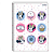 Caderno Brochura Capa Dura Pequeno Minnie 80 Folhas Starschool - Imagem 3