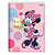 Caderno Brochura Capa Dura Pequeno Minnie 80 Folhas Starschool - Imagem 5