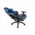 Cadeira Gamer Black Hawk Preta/Azul FORTREK - Imagem 4