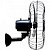 Ventilador de Parede Oscilante 60cm Bivolt AÇO Preto VENTISOL - Imagem 2