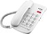 Telefone Com Fio Tcf 2000 B - Chave De Bloqueio - Indicação Luminosa De Chamada - Cor Branco - Imagem 1