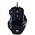 Mouse Gamer Vx Gaming Black Widow 2400 Dpi Ajustavel E 06 Botões Preto Com Azul Usb - Gm104 - Imagem 4