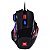 Mouse Gamer Vx Gaming Black Widow 2400 Dpi Ajustavel E 06 Botões Preto Com Azul Usb - Gm104 - Imagem 3