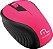 Mouse Sem Fio 2.4ghz Preto E Rosa Usb 1200dpi Plug And Play Mo214 - Imagem 1