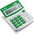 Calculadora De Mesa 12 Digitos Mv-4126 Verde - Imagem 1