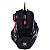 Mouse Gamer Vx Gaming Black Widow 2400 Dpi Ajustavel E 06 Botoes Preto Com Vermelho Usb - Gm102 - Imagem 4