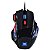 Mouse Gamer Vx Gaming Black Widow 2400 Dpi Ajustavel E 06 Botoes Preto Com Vermelho Usb - Gm102 - Imagem 2