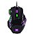 Mouse Gamer Vx Gaming Black Widow 2400 Dpi Ajustavel E 06 Botões Preto Com Verde Usb - Gm106 - Imagem 2