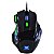 Mouse Gamer Vx Gaming Black Widow 2400 Dpi Ajustavel E 06 Botões Preto Com Verde Usb - Gm106 - Imagem 1