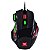 Mouse Gamer Vx Gaming Black Widow 2400 Dpi Ajustavel E 06 Botões Preto Com Verde Usb - Gm106 - Imagem 3