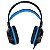 Fone De Ouvido Headset Gamer Taranis V2 P2 Com Microfone - Preto E Azul - Imagem 4