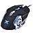 Kit Teclado E Mouse Gamer Grifo - Mouse 2400 Dpi Cabo Usb 1.8 Metros Led Azul - Vgc-01a - Imagem 4