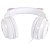 Fone De Ouvido Headset Kitty Ear - Orelha De Gato Branco Com Microfone Cabo 1.2m Plug P2 Estereo P3 - Ke110b - Imagem 2