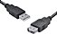 Cabo Usb A Macho X Usb A Fêmea 2.0 - 5m Extensor - Uamaf-5 - PC / 10 - Imagem 1