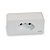 Plugue De Tomada Inteligente Wifi 10a Bivolt Branco - 48plugwifi10 - Imagem 1