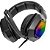 Headset Gamer Fortrek Black Hawk P2 + USB RGB Preto - Imagem 2