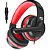 Headset Gamer Fortrek Spider Black P3 Preto/Vermelho - Imagem 1