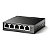 Switch Gigabit Profissional 10/100/1000 C/ 5 Portas (sendo 4 Poe) Tl-sg1005lp Smb [F023] - Imagem 2