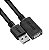 Cabo Extensor Usb A 2.0 Macho Para Usb A 2.0 Femea 28awg Puro Cobre 1 Metro - Puamf2-1 [F023] - Imagem 4