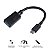 Adaptador Otg Tipo C Para Usb A 3.0 Para Celular Smartphone 15 Cm Preto - P3amup-15 [F023] - Imagem 2