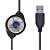 Fone De Ouvido Headset Corp Usb Com Microfone - Preto - Vk390 [F018] - Imagem 5