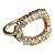 Anel oval cravejado - Imagem 1