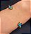 Pulseira bracelete ágata céu azul - Imagem 2