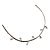 Colar Choker fitinha 7 zirconias - Imagem 3