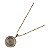 Colar medalha pai nosso com zircônias - Imagem 1