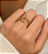Anel prego dourado - Imagem 2