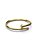 Bracelete pulseira aro prego com fecho dourado - Imagem 1