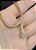 Pulseira berloque nossa senhora dourado - Imagem 3