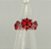 Anel flor de strass base prata - Imagem 3