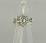 Anel flor de strass base prata - Imagem 8