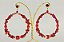 Argola com pedras - Imagem 4