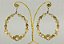 Argola com pedras - Imagem 1