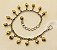 Pulseira de corrente prata com pingentes - Imagem 5